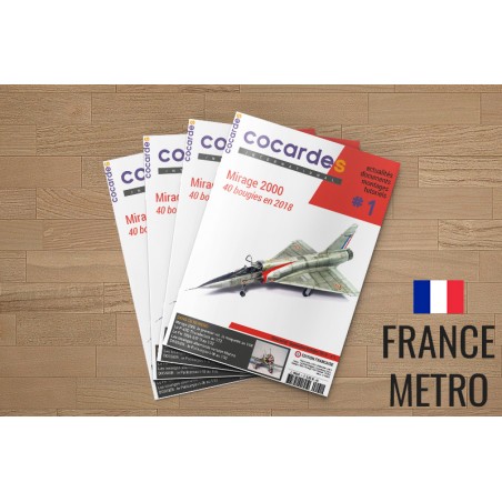 Abonnement COCARDES INTERNATIONAL Version française 1 an